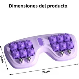 THJOPOKEEL Portátil Doble Pies Masajeador Rodillo, Pies Masajeador Rodillo Para Alivios Fascitis Plantar, Profund Prensa Acupresión Masaje Pie Rodillos, Alivios Estrés Recuperación Muscular Rodillos Masajeadores (Naranja)