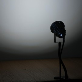 Taysing LED Spot Lights Plug in Outdoor Indoor Light 7W 6000K 6.6ft Power Cord Waterproof Landscape Lights Spotlight with Clip and Metal Hose for Plants Yard Garden Accent Lighting Ambient Light