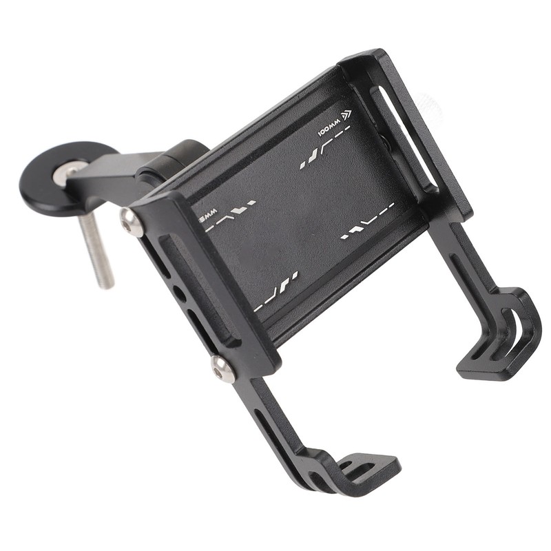 Bike Stem Phone Mount Holder Aluminum Alloy Adjustable Bicycle Phone