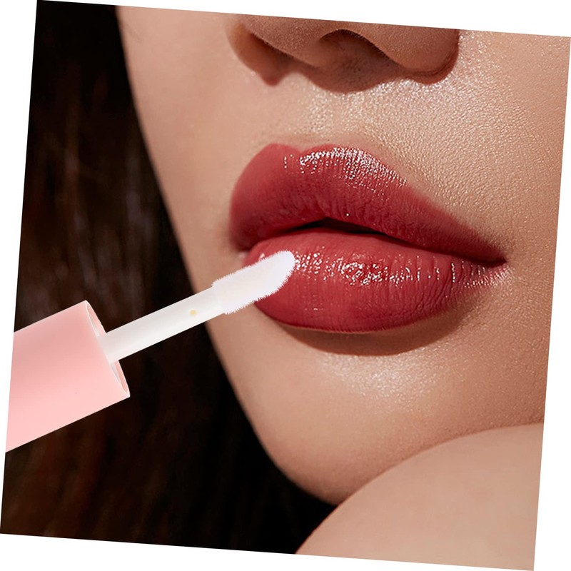 Baluue Visible Lip-glaze Bottles Pcs Lip Gloss Tube Set Compact