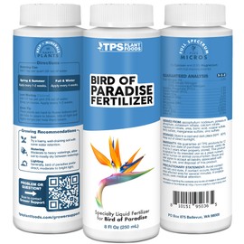 TPS NUTRIENTS Bird of Paradise Fertilizer for All Strelitzia Plants, Liquid Plant Food, 32 oz (1 Quart)