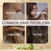 60PCS Hair Serum Oil Capsules, Moisturizing Hair Serum for Frizzy,