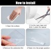10 Pack Clear Shelf Dividers, Adjustable Acrylic Shelf Dividers for