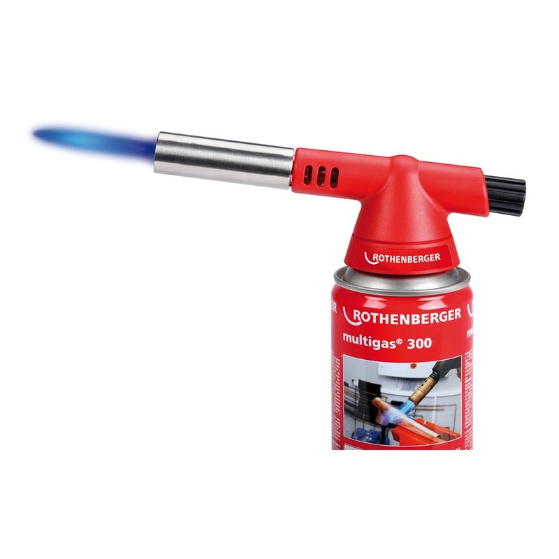 ROTHENBERGER Rofire Set of 4 with Multigas 300, 7/16 Inch