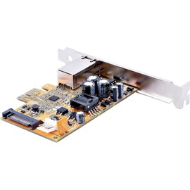 StarTech.com 1 Port 2.5Gbps PoE Network Card, PCIe Ethernet Card w/RJ45, 30W 802.3at PoE NIC for Desktops/Servers, Network PoE LAN Adapter w/Low-Profile Bracket, NBaseT, Windows/Linux, TAA