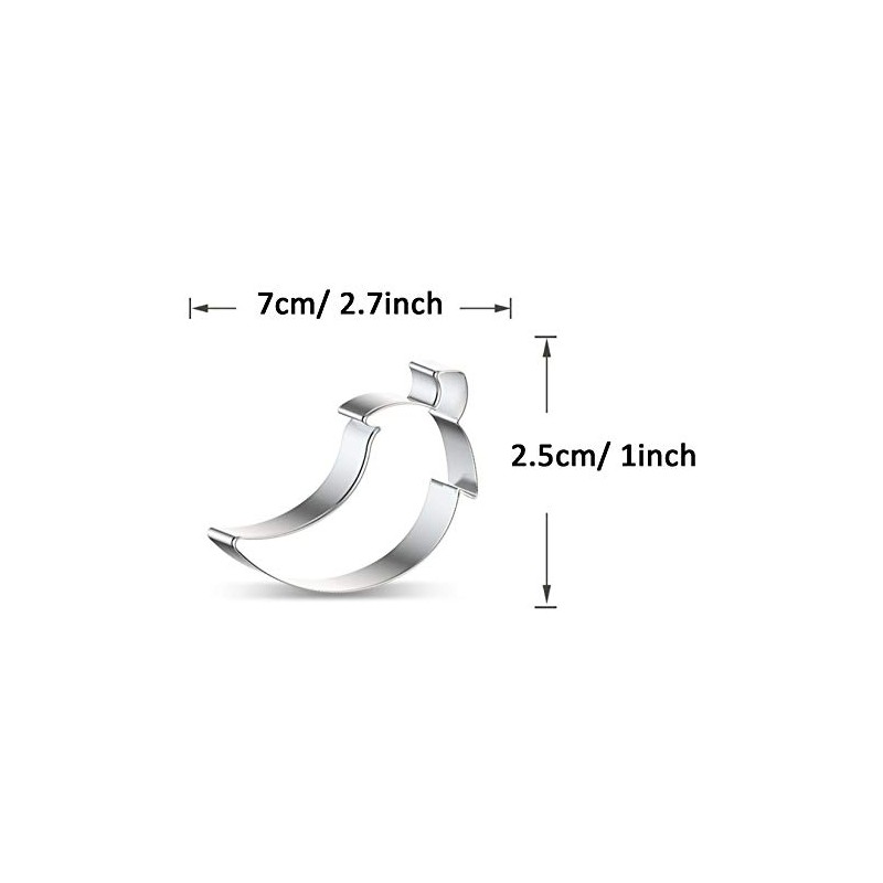 WJSYSHOP Green Pepper Red Chili Cookie Cutter