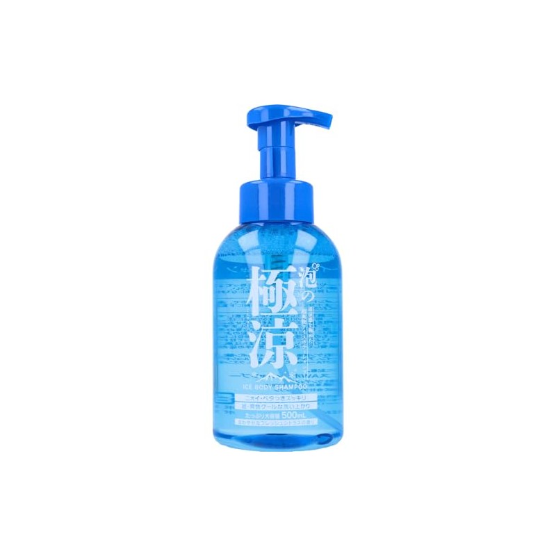 Bubble no Kyokuryo Ice Body Shampoo 16.9 fl oz (500