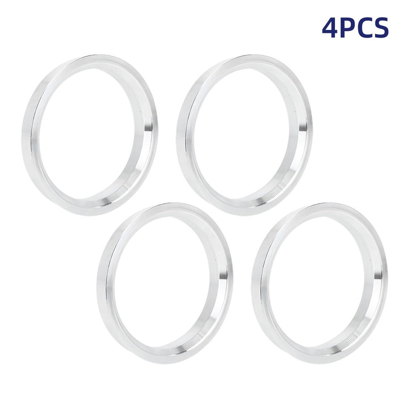 IGTOPS Pack of 4 Wheel Rims Centring Ring Car Aluminium