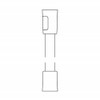 Hansa Hansa2day shower hose silverjet, length 1250 mm, chrome-plated, 54120400