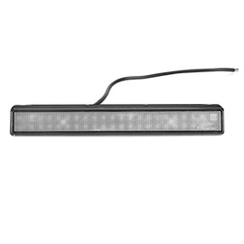 Handxen 10'' LED 40W 3000LM Porch Light for RV Truck Tractor Marine Boat Trailer 12/24V DC Wide Angle(Black)