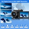 CAMKORY Video Camera Camcorder FHD 2.7K IR Night Vision Kmera