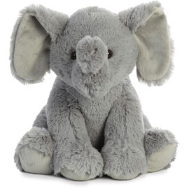 Aurora® Cuddly Elephant Stuffed Animal - Cozy Comfort - Endless Snuggles - Gray 14 Inches