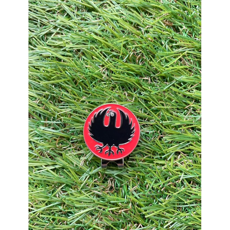 E0003 Golf Marker with Hat Clip, Magnet, Yatha Glass, Good