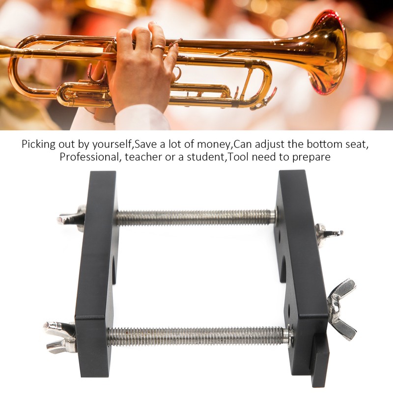 Mouthpiece Puller Remover Adjustable Hug Tool for Trumpet Trombone Tenor