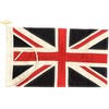 NWFlags Union Jack Hand Stitched Flag with Rope & Toggle