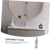Beavorty Stainless Steel Soap Dispenser Visible Bathroom Bottle for Hand