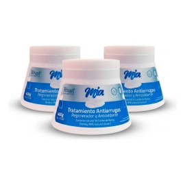 3 Pack Crema Leche De Burra Antiarrugas Regeneradora 400 Grs Neutra