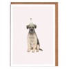 Border Terrier Blank Card - Card for Him - Card