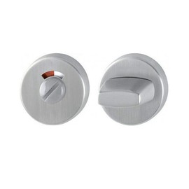 HOPPE ZT E42KVS Key Escutcheon Round WC SS Stainless Steel Matt TS 37-42