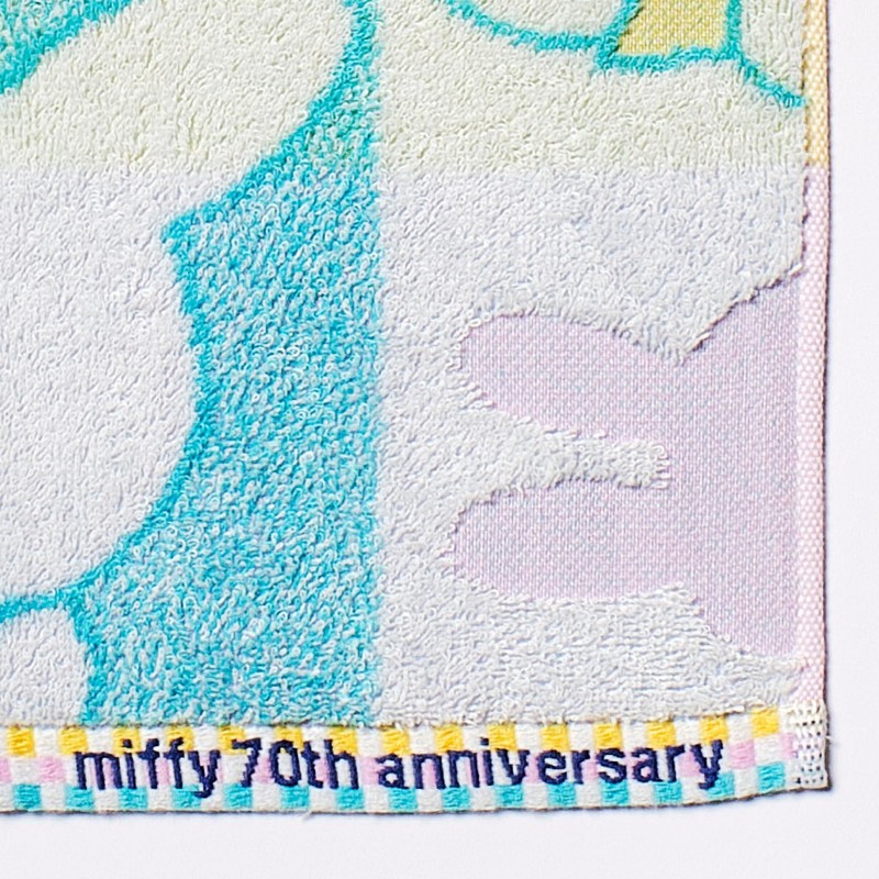 Nishikawa XT35708631 DB5602 70th history Miffy Wash Towel, 13.4 x