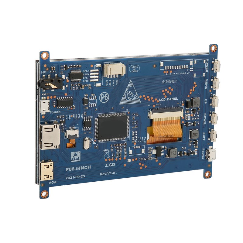 5 Inch IPS Touchscreen Monitor for RPi 800x480 HD Multimedia