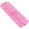 Bag, Compact Box in Plastic, Portable 10 Compartments for Home