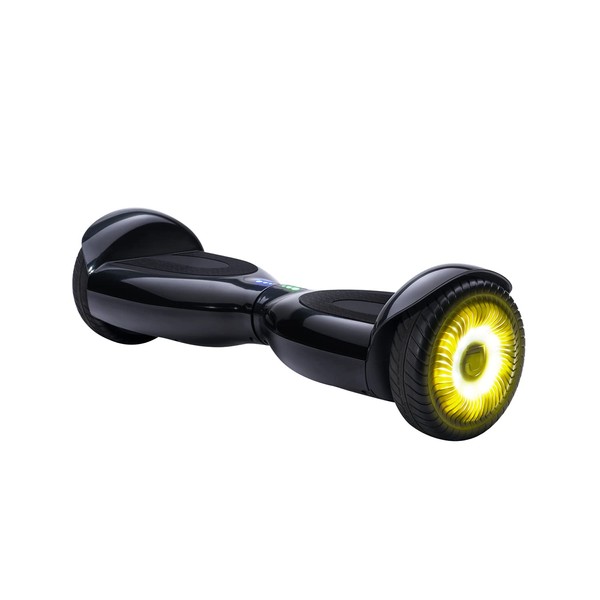 Jetson Hoverboard - Zone Hoverboard with Off-Road All-Terrain Wheels - Lightweight Black Hoverboard with Light Up LED Wheels - Heavy Duty Self-Balancing Smart Hoverboard