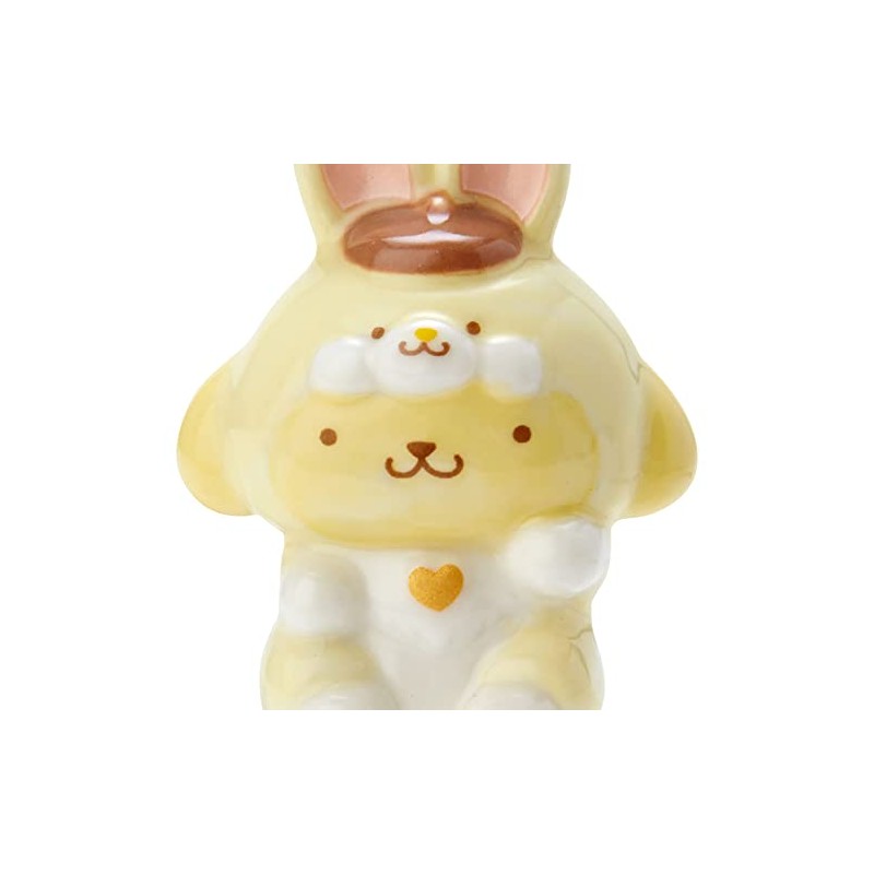 Sanrio 713490 Sanrio Fukuke Mascot, Pompom Pudding, Ceramic, Fairy Rabbit