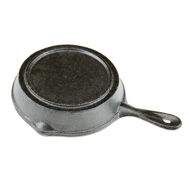Heavy Duty Pre Seasoned Mini Cast Iron Skillet Set of