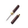 Ebony Ice Pick Stainless Steel Wooden Handle with Cover for