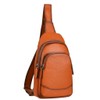 NICE SELECTION Men's Shoulder Bag, Cross-Body Bag, Genuine Leather, Cross-Body