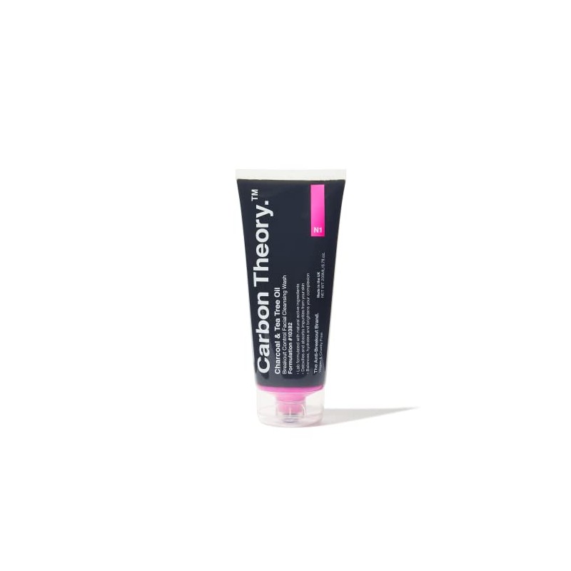 Carbon Theory Charocal and Tea Tree Oil Breakout Control Gesichtsreinigung