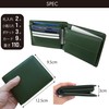 Tochigi Leather TGS-5533 Men's Gusseted Bi-Fold Wallet, Genuine Leather, Made