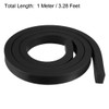 sourcing map Solid Rectangle Rubber Seal Strip 15mm Wide 10mm