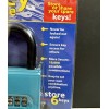ShurLok SL-100W 4-Dial Numbered Key Storage Combination Lock Box, Blue