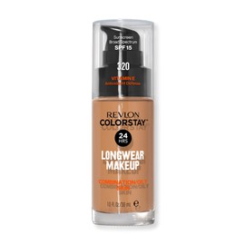 Revlon Colorstay Longwear SPF 15 Makeup Foundation for Combination and Oily Skin, True Beige