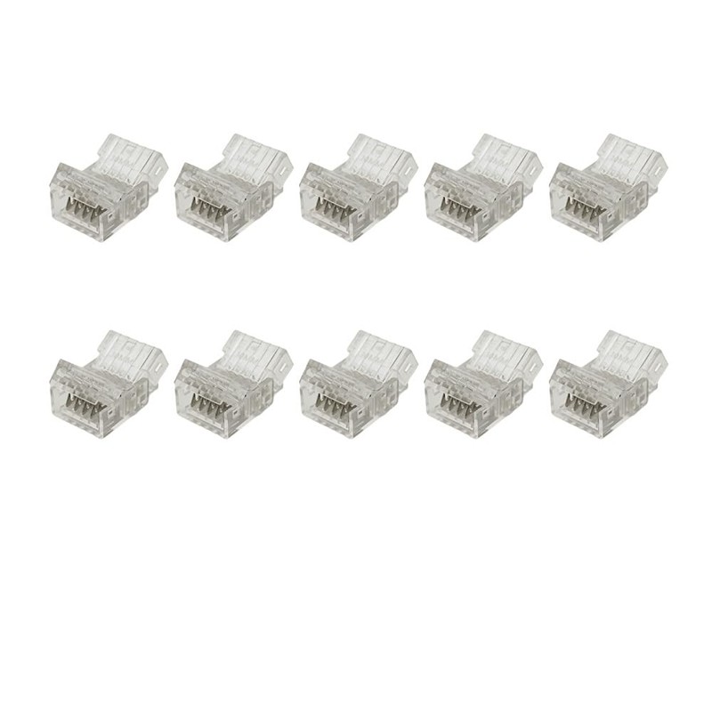 Biantie La 10mm 5-Pin LED Strip Connector – Solderless Quick