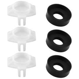 3pcs 101237 Cup Seal & Diverter Gate Compatible with Moen 3800 Tub Spout, Tub Spout Diverter Repair Kit for Shower Bathtub Faucet Diverter Spout