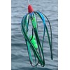 5 Pack 4" Salmon Trolling Fly & Leader Rig UV