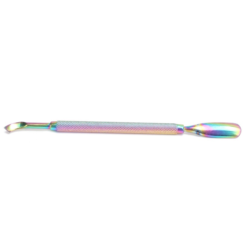 4pcs Stainless Steel Nail Cuticle Pusher Cuticle Trimmer Remover Set
