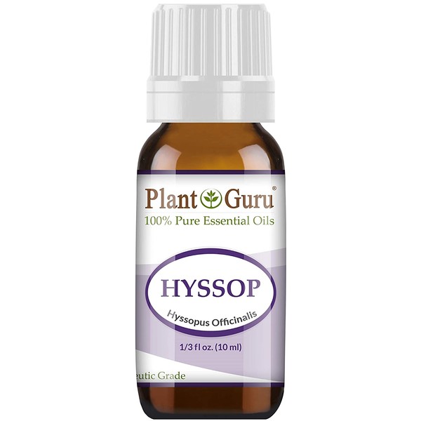 Hyssop Essential Oil 10 ml 100% Pure Undiluted Therapeutic Grade.