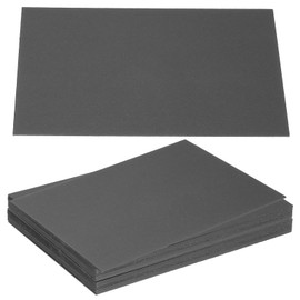 PATIKIL 7x5x0.04" Chipboard Sheets, 20Pcs 40PT Thick Book Board Binders Board Sturdy Bookbinding Supplies for Book Binding Cover, Black