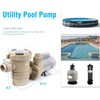 Cipu 1HP Above Ground Pool Pump High Flow 4600GPH Swimming