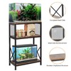 SwaaVee Aquarium Stand, 10 Gallon Fish Tank Stand with Storage,