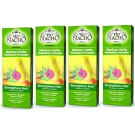 TIO NACHO Mexican Herbs Shampoo 14 oz (Pack of 4)