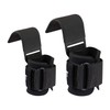 Weight Lifting Hooks (Pair), Heavy Duty Power Wrist Straps Hand