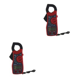 TEHAUX 2pcs Electrical Tools Klein Clamp Meter Digital Multimeter Voltage Tester Ideal for Professionals Diyers