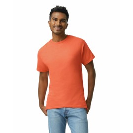 Gildan Adult Ultra Cotton T-Shirt, Style G2000, Multipack, Orange (2-Pack), 3X-Large