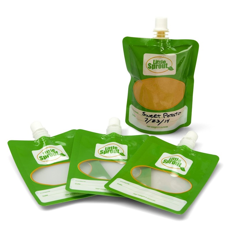 Bolsas desechables para comida de bebé (6 oz), para hacer