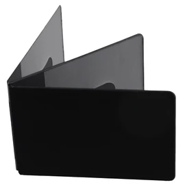 Xuzxinze Ultra Thin Driver License Cover Metal Driver License Holder ID Credit Card Cover Case for Car Driving Documents (Black)